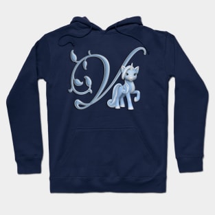 Monogram V Custom Unicorn Hoodie